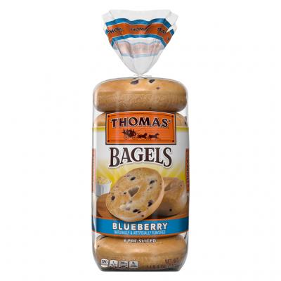 Blueberry Soft & Chewy Pre-Sliced Bagels